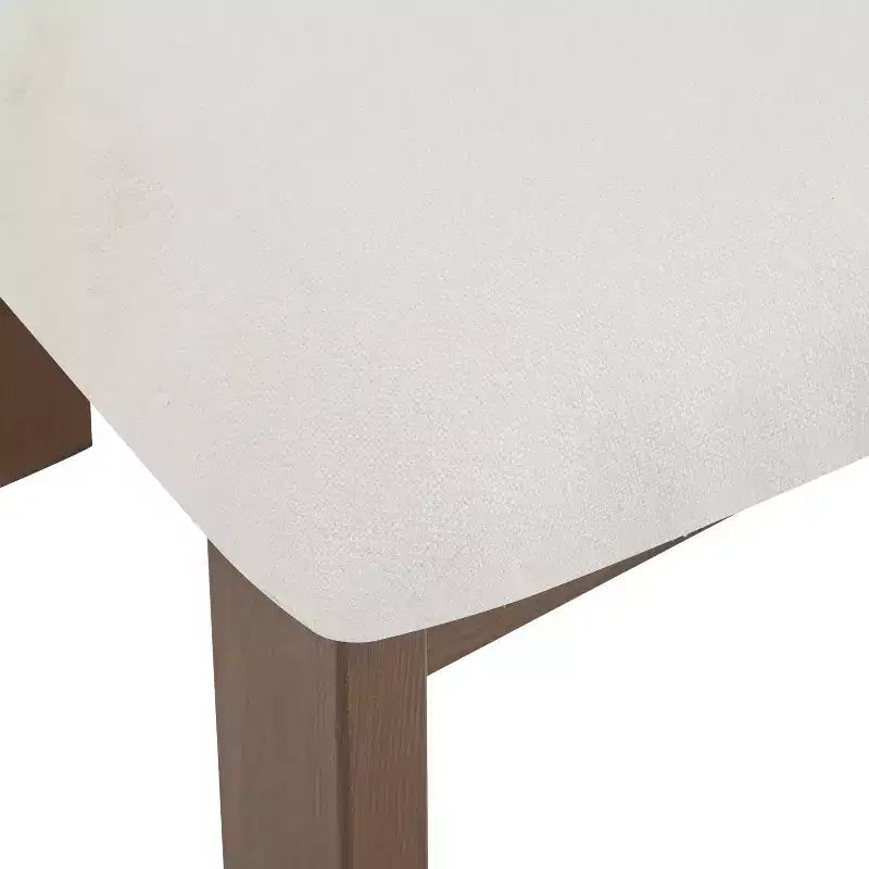 Ensemble de salle à manger rembourré 7 pièces en bois et métal Christopher Knight Home Benao