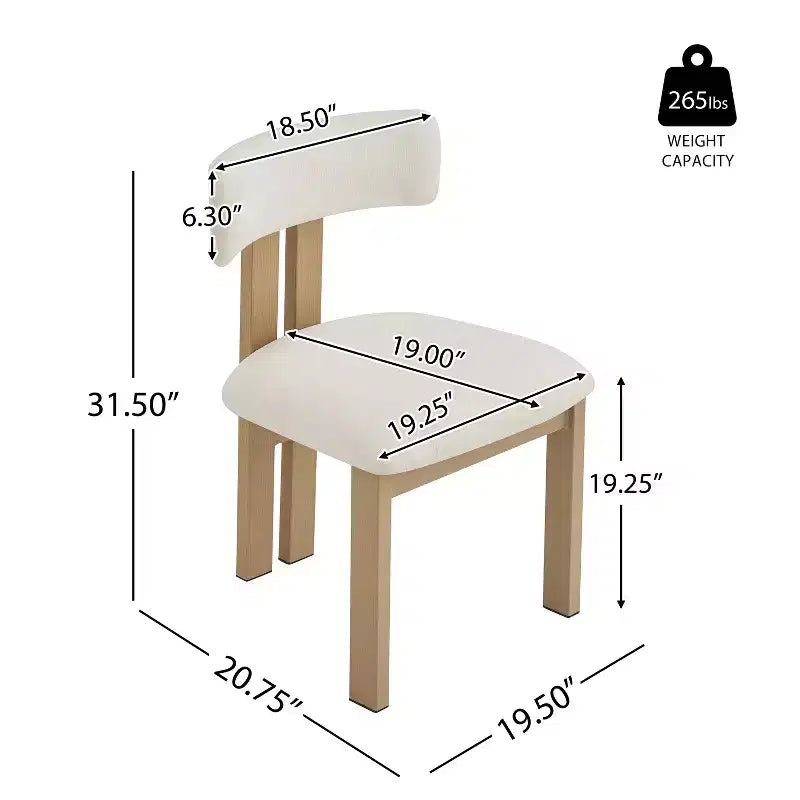 Ensemble de salle à manger rembourré 7 pièces en bois et métal Christopher Knight Home Benao