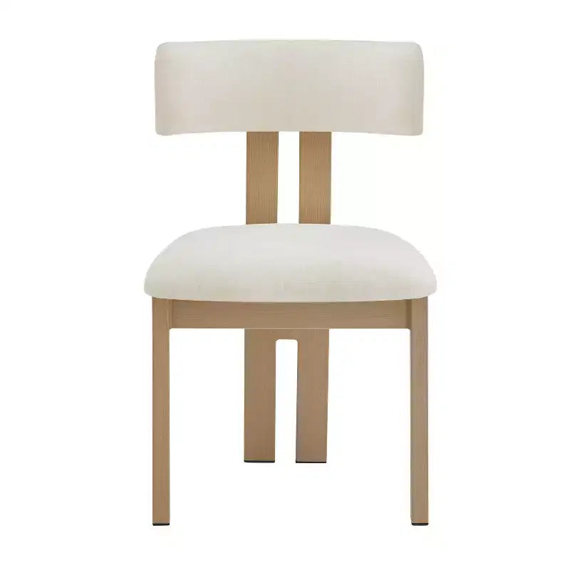Ensemble de salle à manger rembourré 7 pièces en bois et métal Christopher Knight Home Benao
