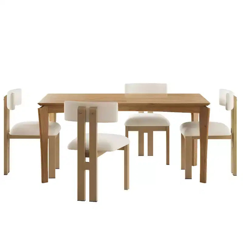 Christopher Knight Home Willow 5 Pieces Wood and Metal Upholstered Dining Set