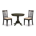 HomeStockKitchen Dining Table Set With 2 Chairs Modern Black