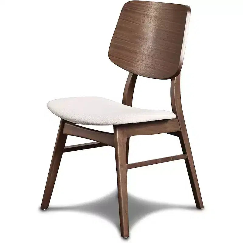 Ensemble Table et 6 Chaises en Bois Massif Oscar, Coloris Marron, Collection New Classic Furniture