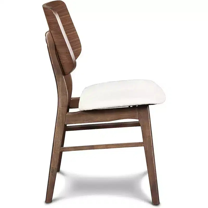 Ensemble Table et 6 Chaises en Bois Massif Oscar, Coloris Marron, Collection New Classic Furniture
