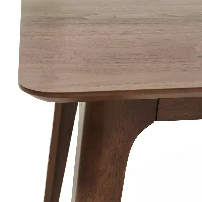 Ensemble de salle à manger Merax 5 pièces de style moderne du milieu du siècle avec 4 chaises rembourrées