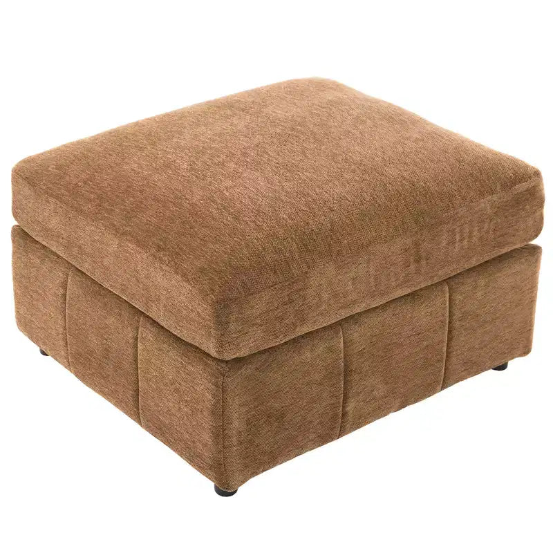 Canapé modulable multifonctionnel Merax avec pouf mobile