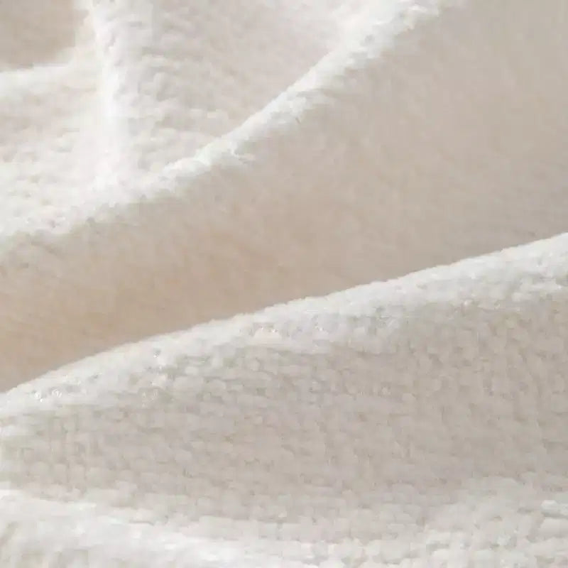 Ensemble de canapé d'angle en forme de L avec pouf, canapé 3 places en chenille avec assise extra-large et USB, 110