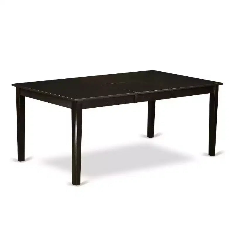 Ensemble de salle à manger « Gothic Glamour » – Table avec rallonge et 6 chaises – Finition cappuccino élégante