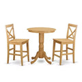 Kitchen Pub Table Set - Counter Height Table & Chairs - Dining Set for Small Spaces