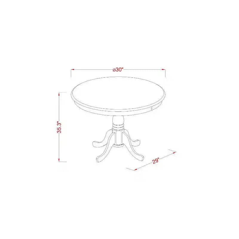 Ensemble table de pub de cuisine - Table et chaises hauteur comptoir - Ensemble de salle à manger pour petits espaces