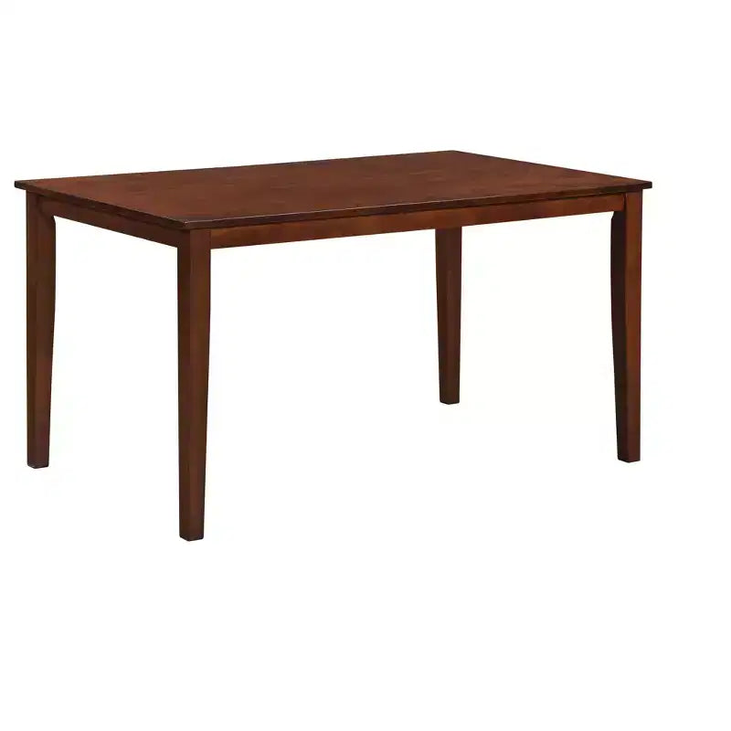 Ensemble de salle à manger 5 pièces en bois Kurmer Cappuccino de Kings Brand Furniture