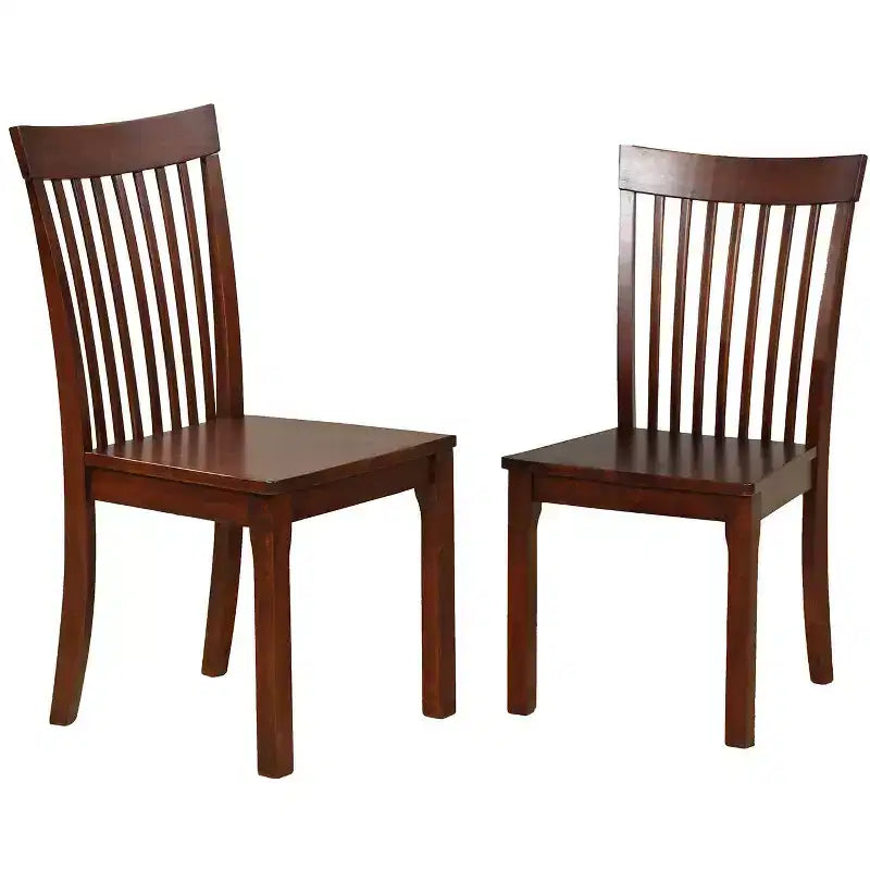 Ensemble de salle à manger 5 pièces en bois Kurmer Cappuccino de Kings Brand Furniture