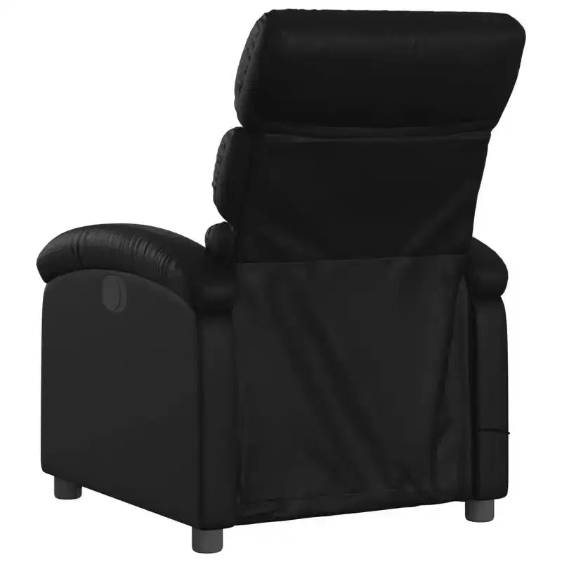 Fauteuil inclinable de massage - Gris clair à dossier inclinable manuel