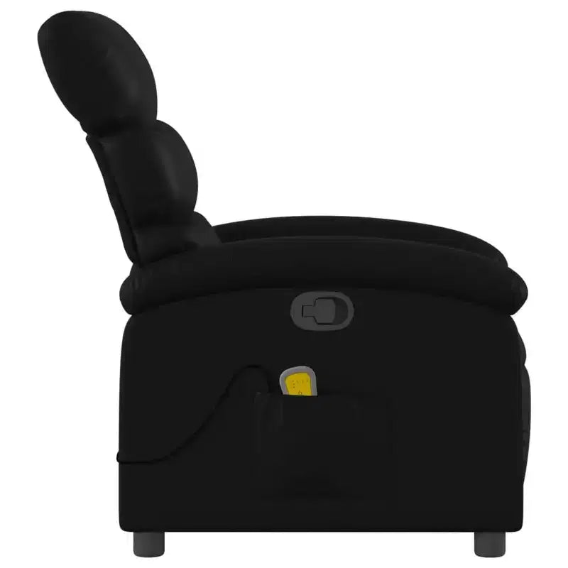 Fauteuil inclinable de massage - Gris clair à dossier inclinable manuel