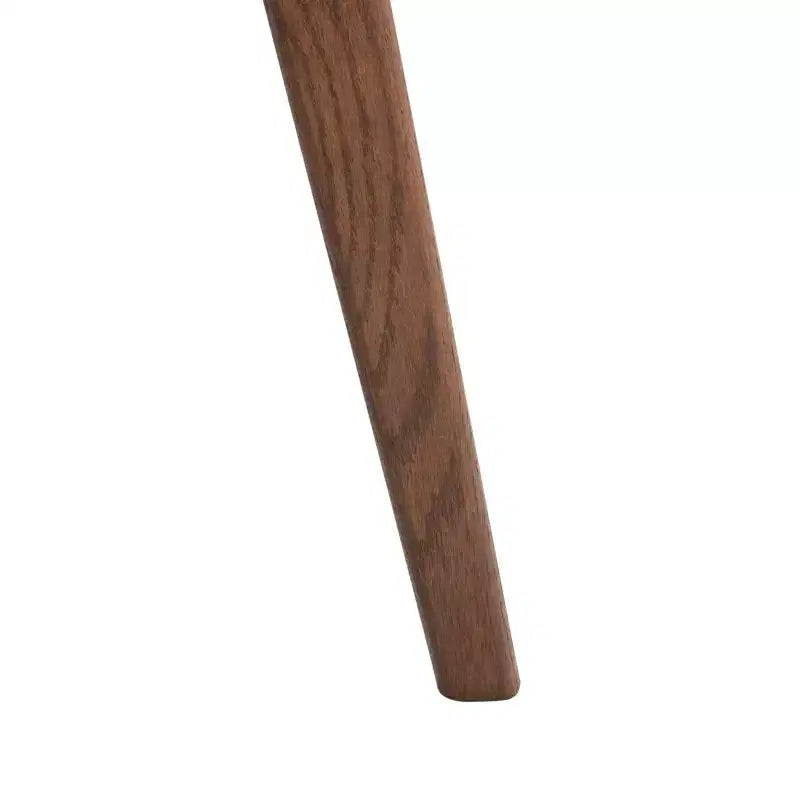Table d'appoint ronde en marbre - Marbre/Noyer
