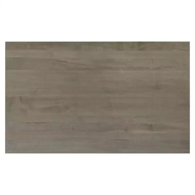 Ensemble de salle à manger 6 pièces en bois pour 6 personnes, table à manger rectangulaire avec 4 chaises rembourrées et un banc