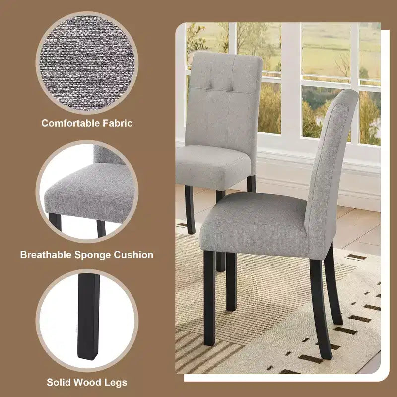 Ensemble de table à manger effet marbre pour 6 personnes, table à manger rectangulaire 6 pièces avec 4 chaises rembourrées et 1 banc pour salle à manger