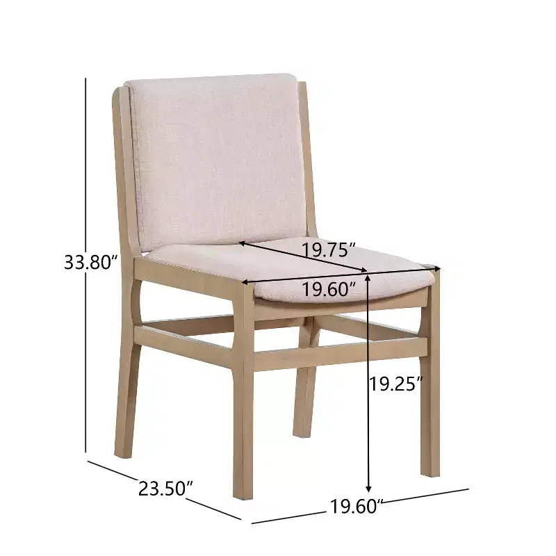 Christopher Knight Home Lyra, ensemble de salle à manger contemporain 7 pièces en hévéa tapissé, avec table à manger extensible