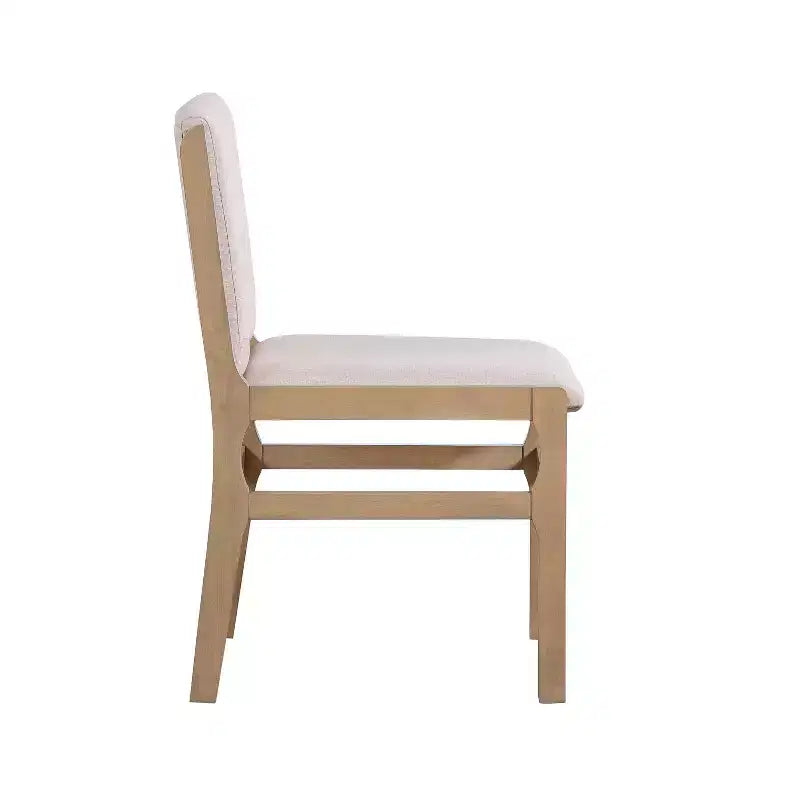 Christopher Knight Home Lyra, ensemble de salle à manger contemporain 7 pièces en hévéa tapissé, avec table à manger extensible