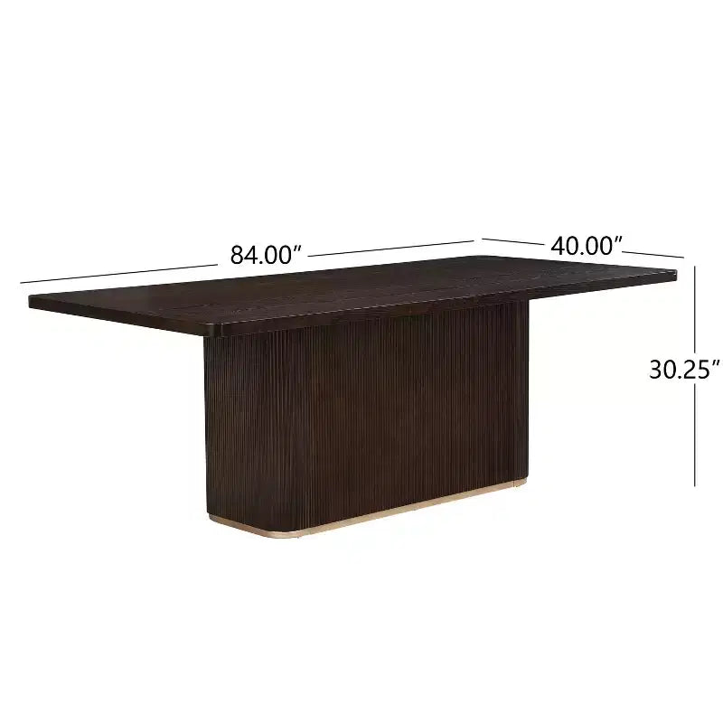 Christopher Knight Home Lindiwe – Ensemble de salle à manger moderne 7 pièces en bois d'hévéa avec table rectangulaire et revêtement en lin
