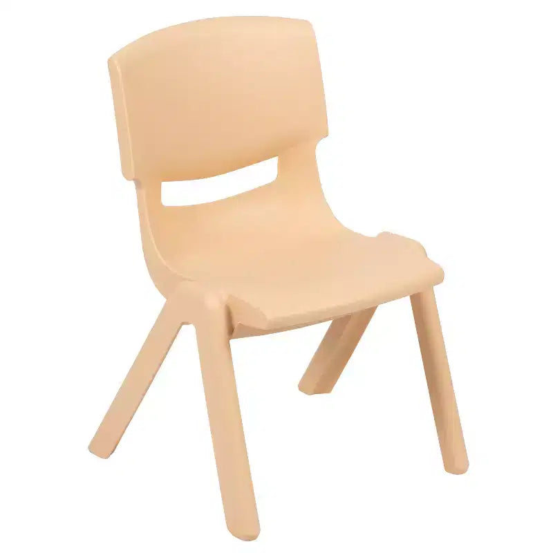Flash Furniture Ensemble Table d'activités ronde en plastique de 45 po, réglable en hauteur, avec 2 chaises