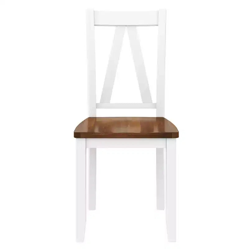 Ensemble de table à manger en bois de ferme 6 pièces avec longue banquette et 4 chaises de salle à manger - ModernLuxe