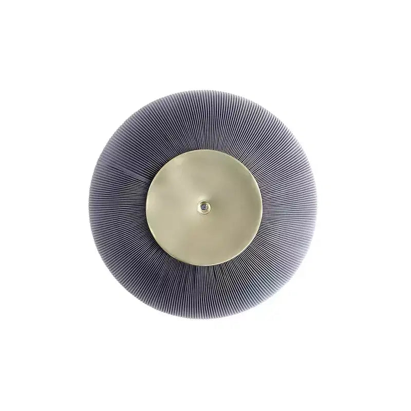 Manhattan Comfort Ensemble de 2 tables basses et tables d'appoint Anderson en similicuir avec plateau en métal