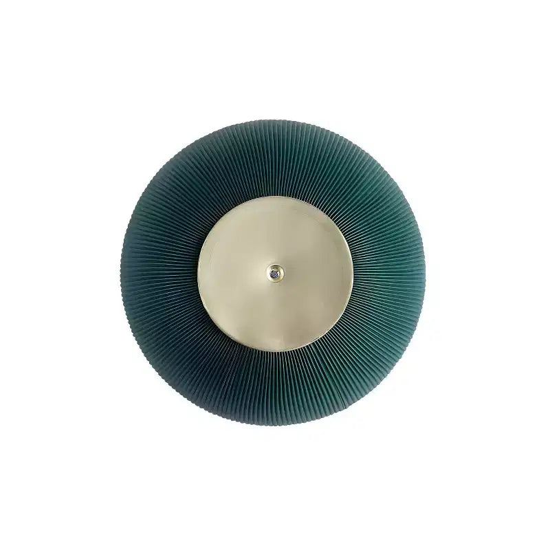 Manhattan Comfort Ensemble de 2 tables basses et tables d'appoint Anderson en similicuir avec plateau en métal