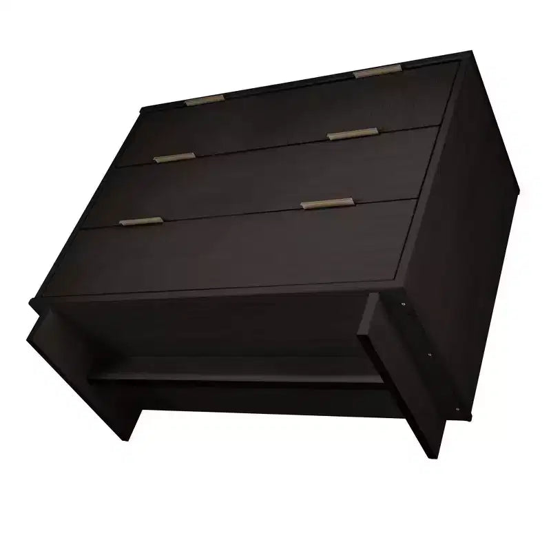 Ensemble de chambre à coucher Manhattan Comfort Granville (2 pièces) : commode étroite et commode