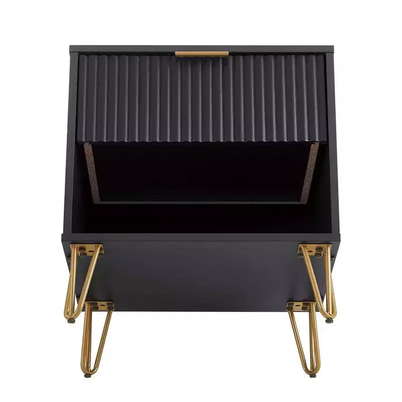 Ensemble commode 3 tiroirs et table de chevet 1 tiroir moderne Manhattan Comfort Dumbo 2 pièces