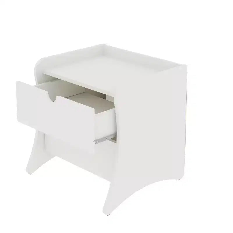 Ensemble de chambre à coucher Manhattan Comfort Coney avec commode et table de chevet 3 pièces