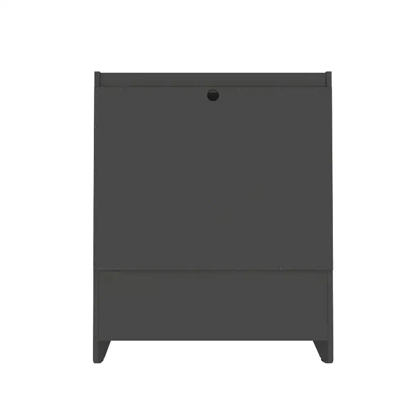 Ensemble de chambre à coucher Manhattan Comfort Coney avec commode et table de chevet 3 pièces