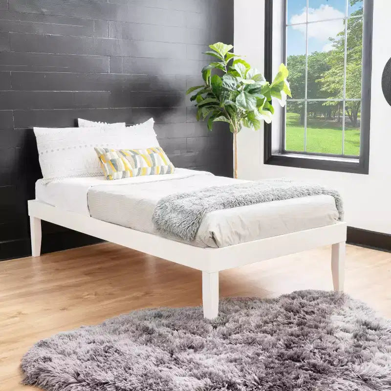 Commode et table de chevet Powell Pensy Twin Platform Bed