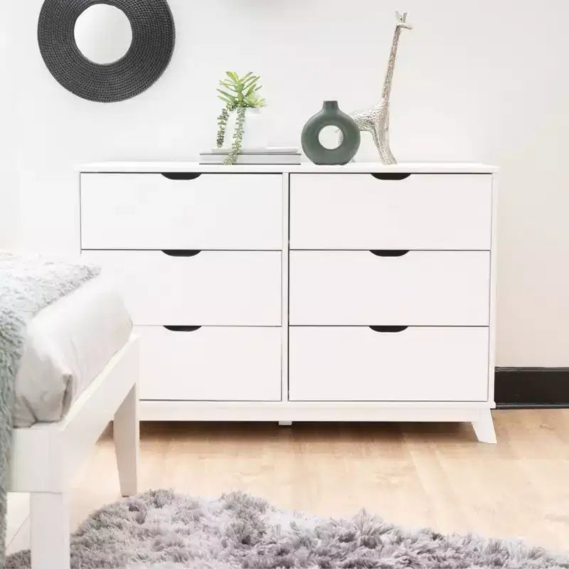 Commode et table de chevet Powell Pensy Twin Platform Bed
