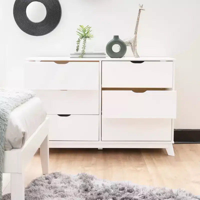 Commode et table de chevet Powell Pensy Twin Platform Bed