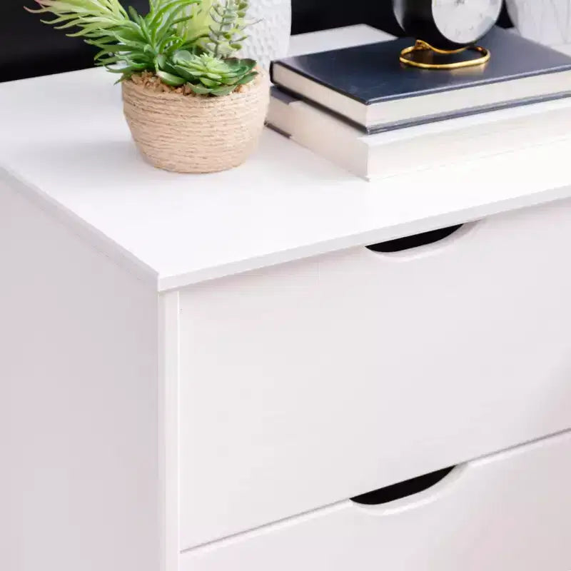 Commode et table de chevet Powell Pensy Twin Platform Bed