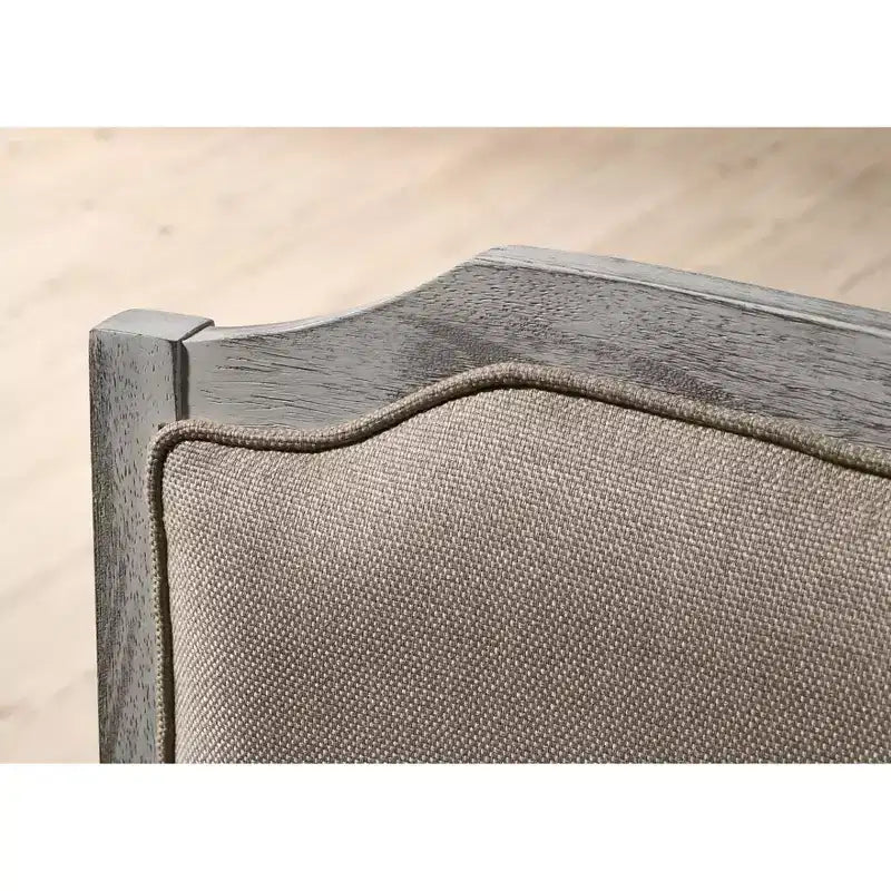 Ensemble de salle à manger en bois Iris de Roundhill Furniture, blanc vieilli, 5 pièces