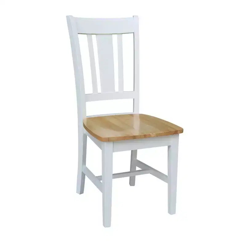 Table de salle à manger International Concepts Small Dual Drop Leaf avec 2 chaises San Remo Splat