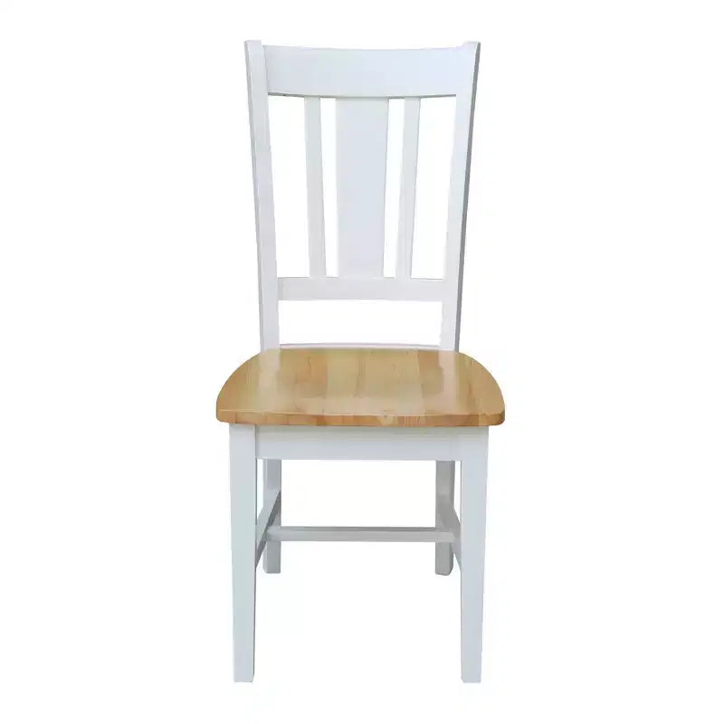 Table de salle à manger International Concepts Small Dual Drop Leaf avec 2 chaises San Remo Splat